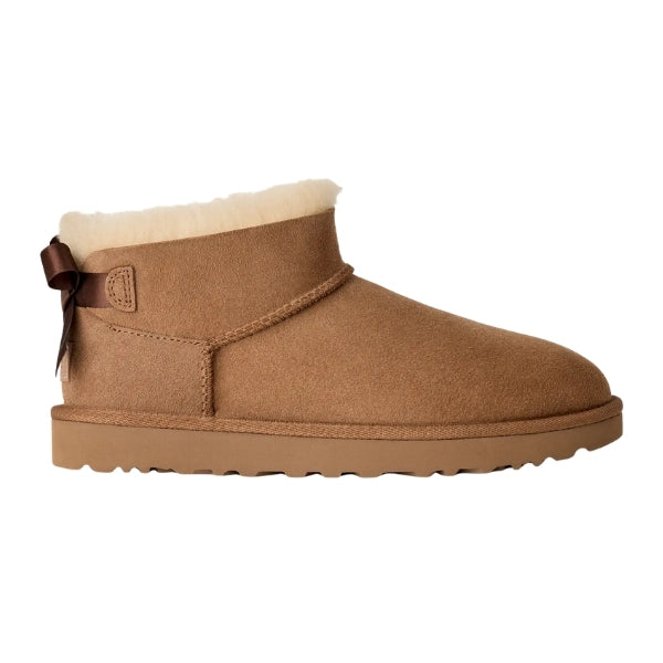UGG Ultra Mini Bailey Bow מגפי פרווה האג ביילי בו נשים UGG
