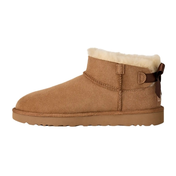 UGG Ultra Mini Bailey Bow מגפי פרווה האג ביילי בו נשים UGG