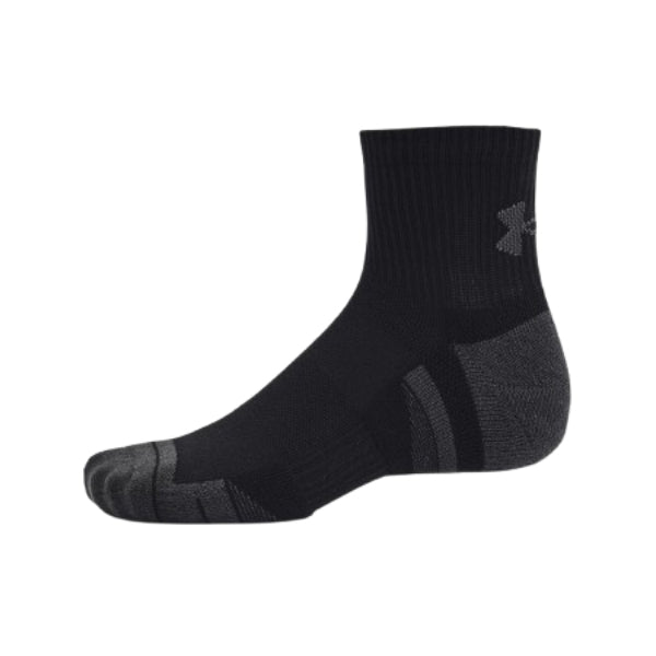 UA Performance Quarte שלישיית זוגות גרבי ספורט רבע קרסול