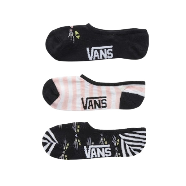 VANS Basic Canoodle 3 Pack שלישיית גרבי ואנס ילדים VANS