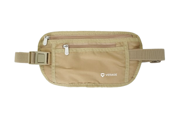 VERAGE Security Waist Wallet חגורת כסף/ פאוץ' מותן לנסיעות
