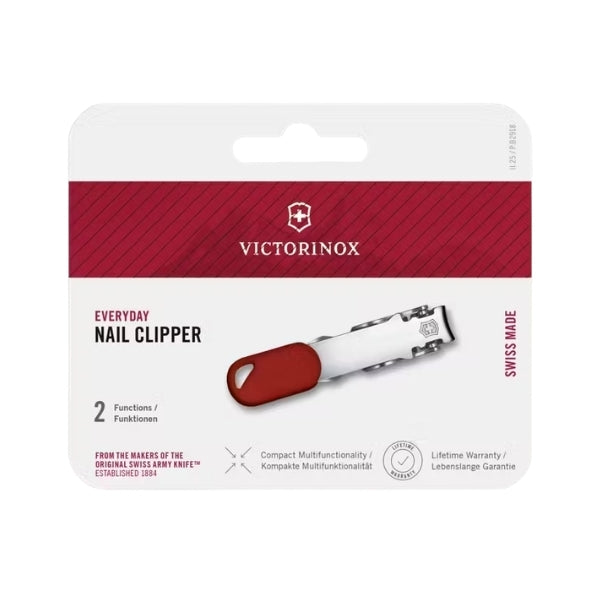 VICTORINOX NAIL CLIP קוצץ ציפורניים אל חלד