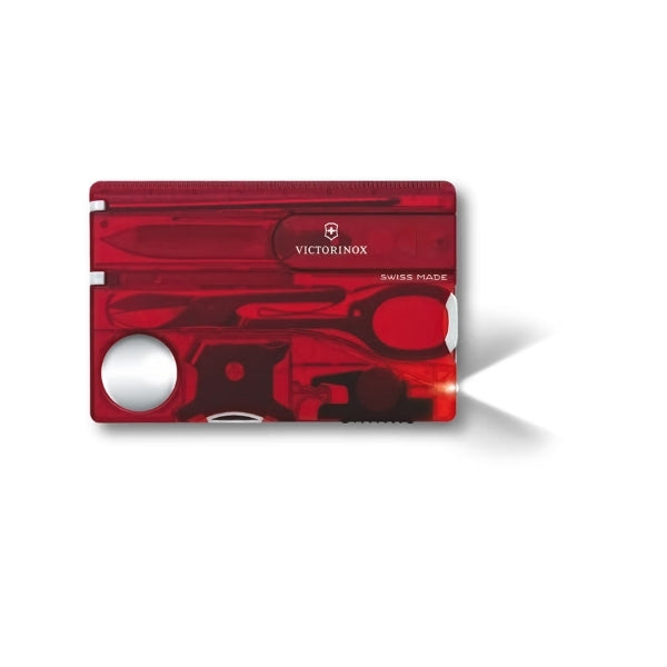 VICTORINOX SwissCard Lite אולר רב תכליתי עם תאורה