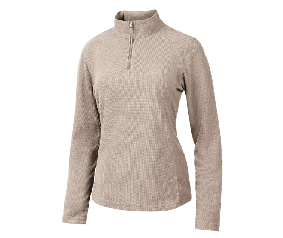 Outdoor Revolution NORA חולצת פליז רבע רוכסן לנשים