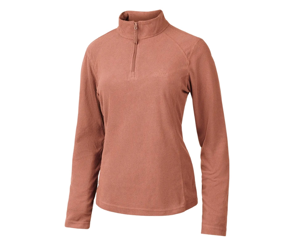 Outdoor Revolution NORA חולצת פליז רבע רוכסן לנשים