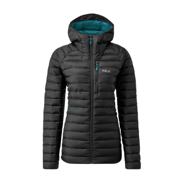 RAB Microlight Alpine Down Jacket מעיל פוך עם כובע מיקרולייט נשים