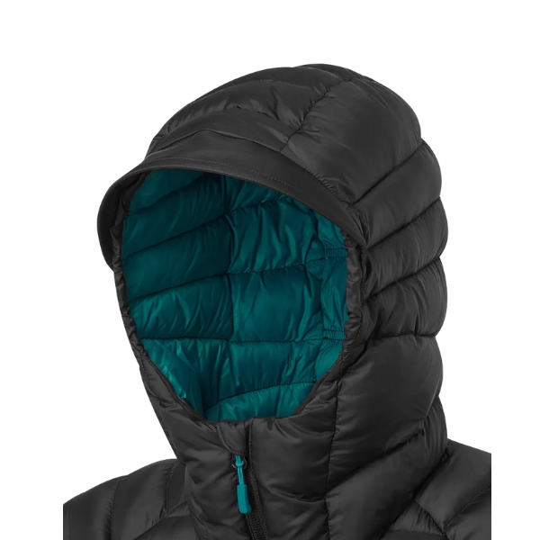 RAB Microlight Alpine Down Jacket מעיל פוך עם כובע מיקרולייט נשים