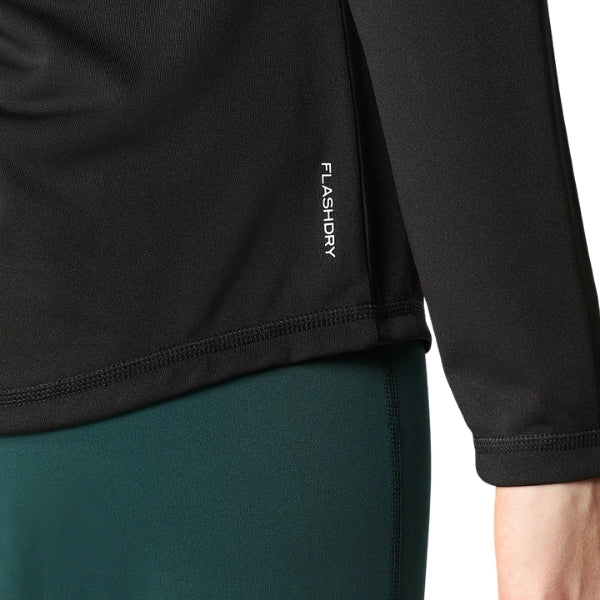 The North Face FLEX 1/4 ZIP חולצת אימון ספורט נורתפייס נשים The North Face