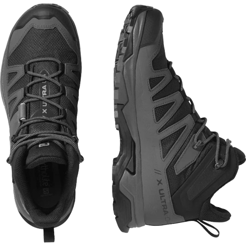 SALOMON X Ultra 4 Mid Wide Gtx נעלי טיולים סלומון גברים